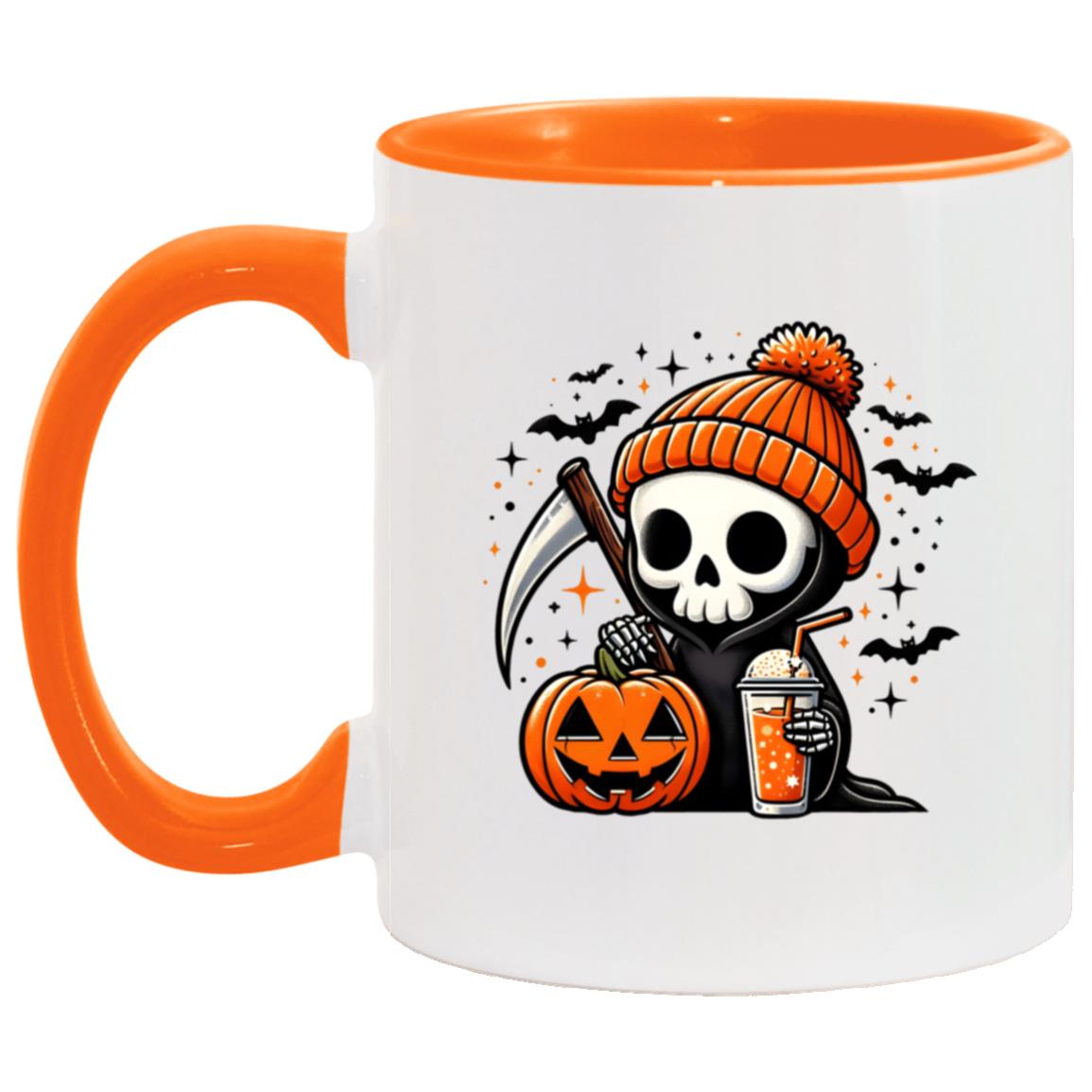 Halloween Baby Skull Mug | Ceramic Mug, (11oz)