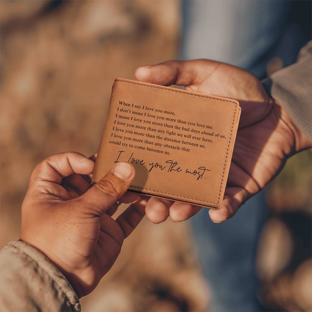 For Soulmate | Graphic Leather Wallet