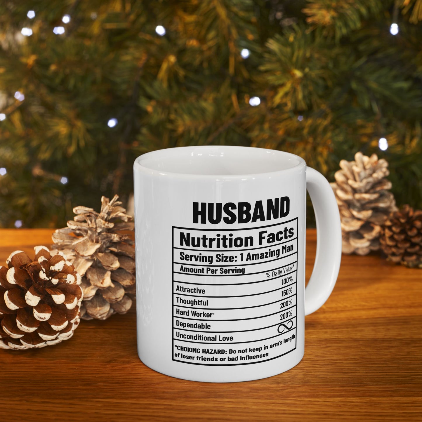 For Husband | Ceramic Mug, (11oz)