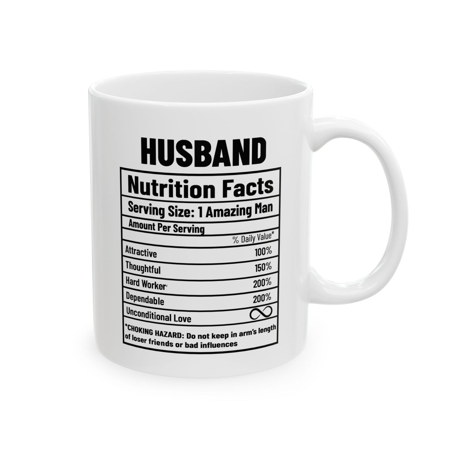 For Husband | Ceramic Mug, (11oz)