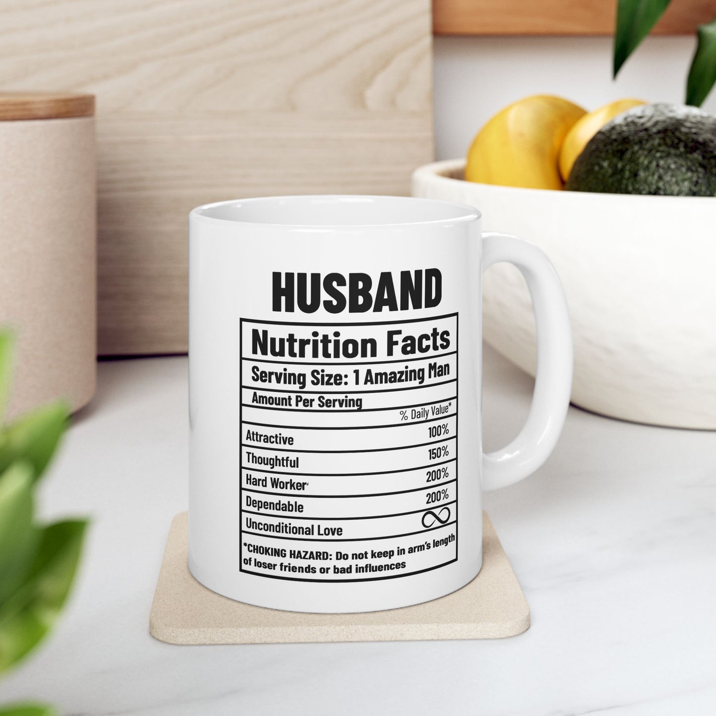 For Husband | Ceramic Mug, (11oz)