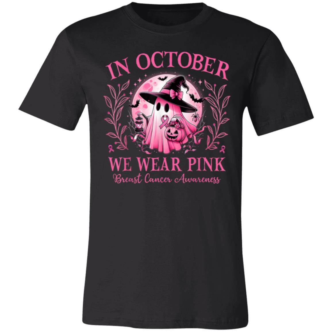 In October We Wear Pink Ghost | Unisex T-shirt