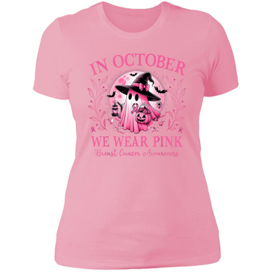 In October We Wear Pink Ghost | Women's T-Shirt