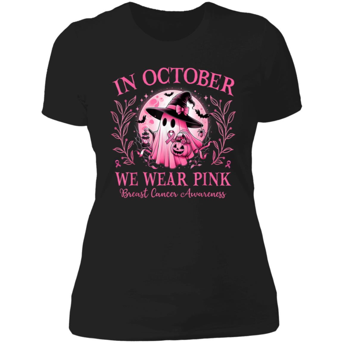 In October We Wear Pink Ghost | Women's T-Shirt