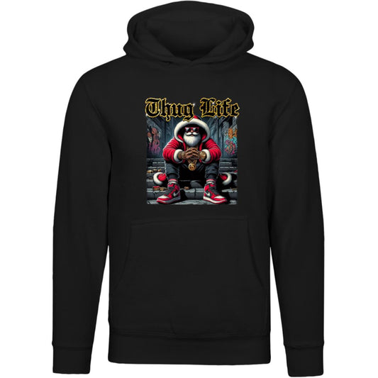 Thug Life Santa Claus | Unisex Hoodie