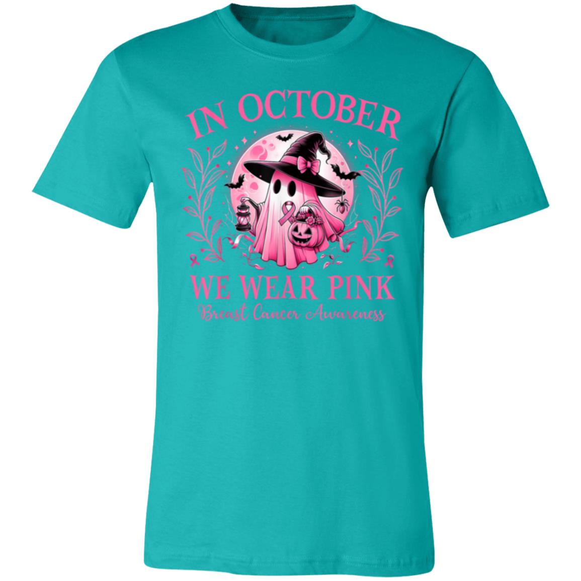 In October We Wear Pink Ghost | Unisex T-shirt