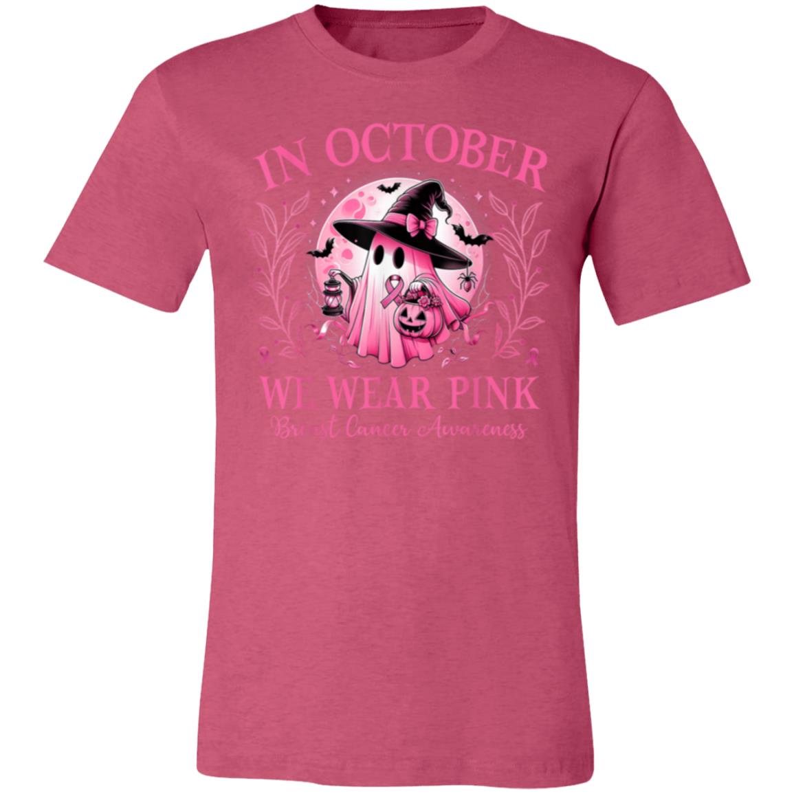 In October We Wear Pink Ghost | Unisex T-shirt