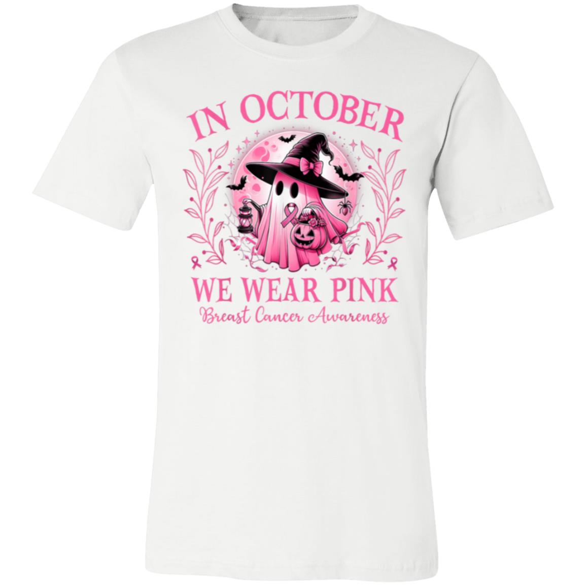 In October We Wear Pink Ghost | Unisex T-shirt