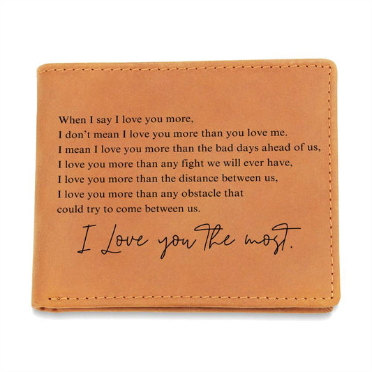 For Soulmate | Graphic Leather Wallet