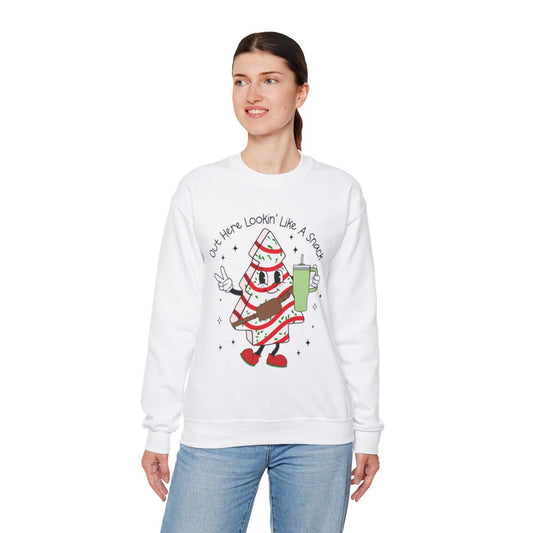 Christmas Tree Cake | Unisex Heavy Blend™ Crewneck Sweatshirt